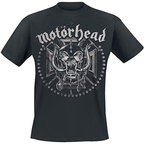 Motörhead Iron Cross Swords Männer T-Shirt schwarz XL 100% Baumwolle Band-Merch, Bands, Nachhaltigkeit von Motörhead