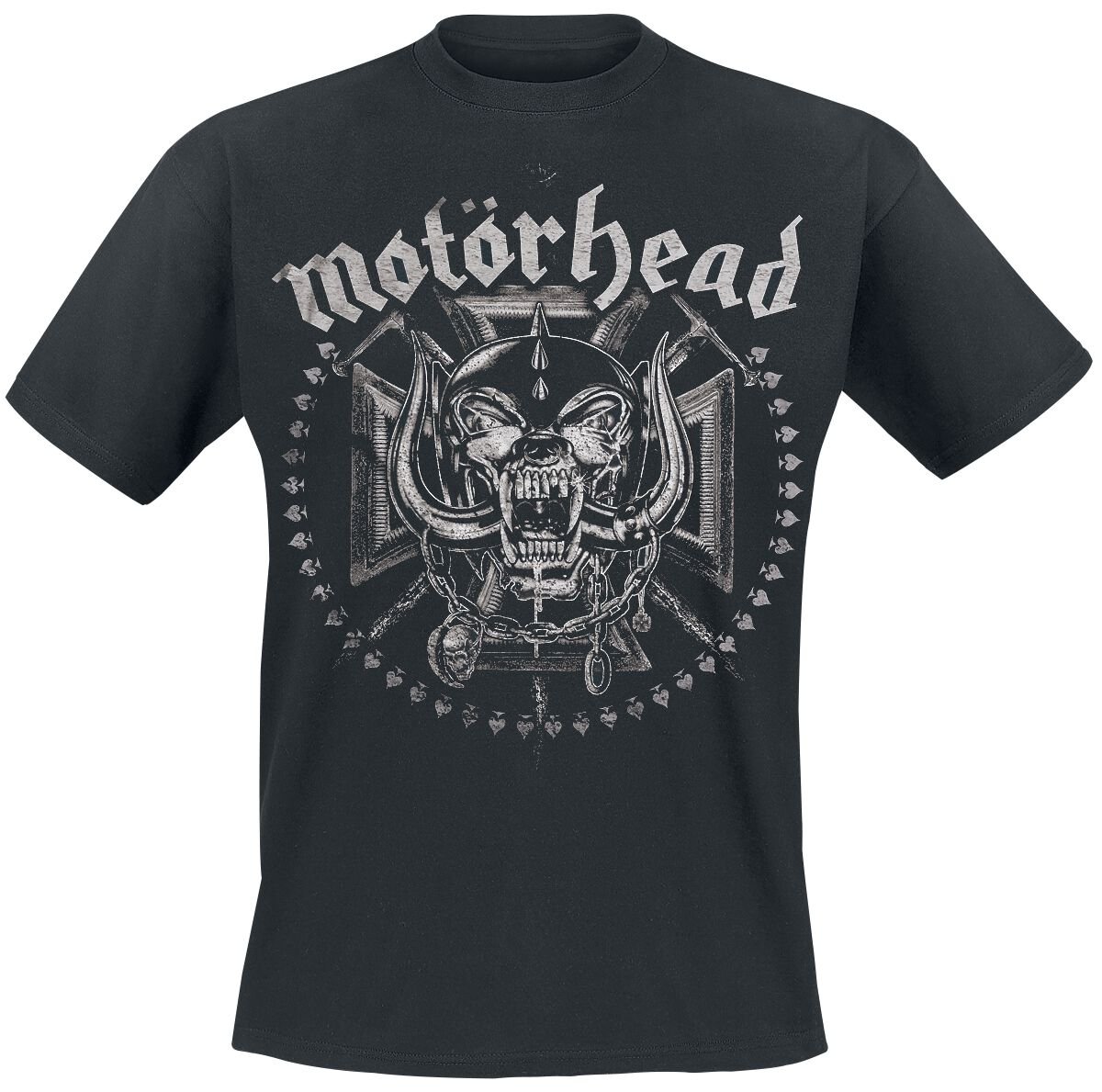 Motörhead Iron Cross Swords T-Shirt schwarz in XXL von Motörhead