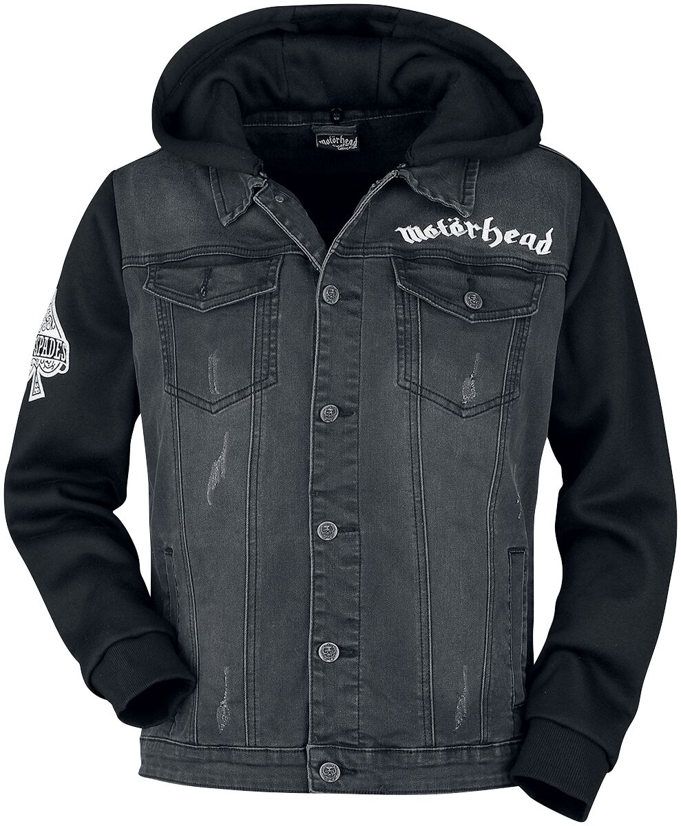 Motörhead Jeansjacke - EMP Signature Collection - S bis 3XL - für Männer - Größe 3XL - dunkelgrau/schwarz  - EMP exklusives Merchandise! von Motörhead