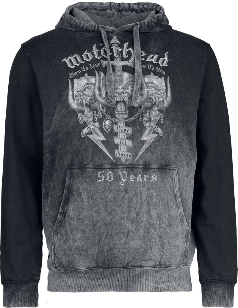 Motörhead Kapuzenpullover - Core 50th - S bis XXL - für Männer - Größe XXL - grau  - EMP exklusives Merchandise! von Motörhead