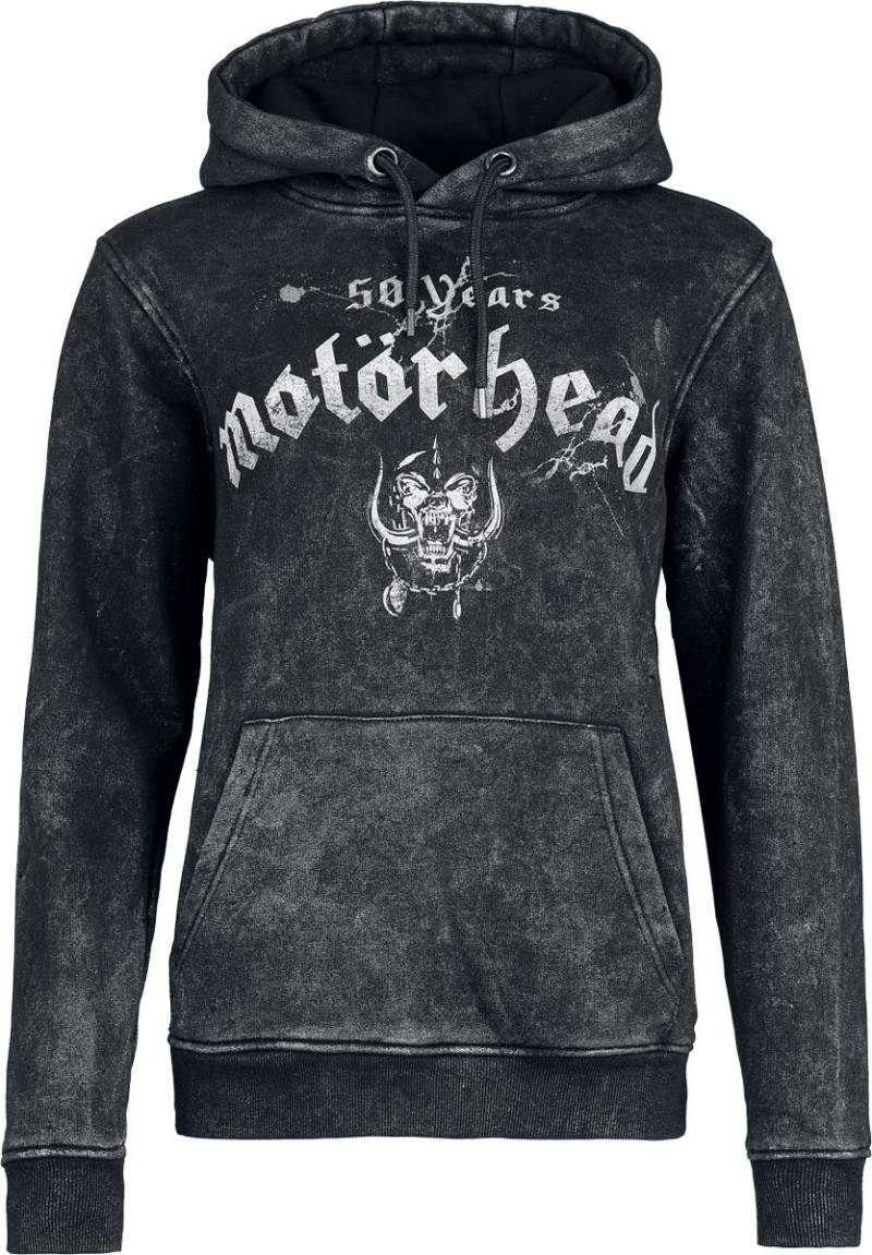 Motörhead Kapuzenpullover - Cracked Bull - S bis XXL - für Damen - Größe XL - anthrazit  - EMP exklusives Merchandise! von Motörhead