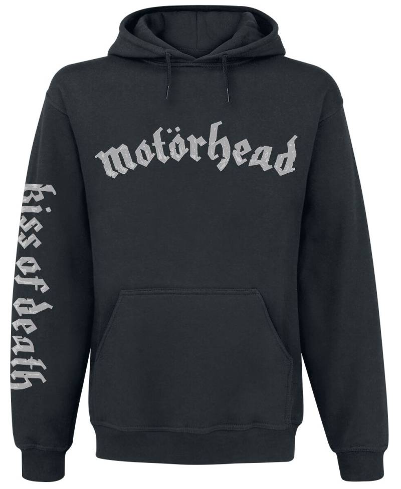 Motörhead Kapuzenpullover - Kiss Of Death Bullet Circle V2 - S bis XXL - für Männer - Größe S - schwarz  - Lizenziertes Merchandise! von Motörhead