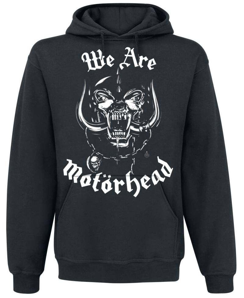 Motörhead Kapuzenpullover - We Are Motörhead - S bis 3XL - für Männer - Größe L - schwarz  - EMP exklusives Merchandise! von Motörhead
