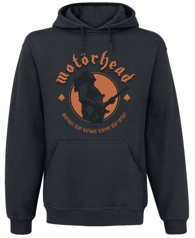 Motörhead Kapuzenpullover - Young Lemmy Born To Lose - S bis XXL - für Männer - Größe XXL - schwarz  - Lizenziertes Merchandise! von Motörhead