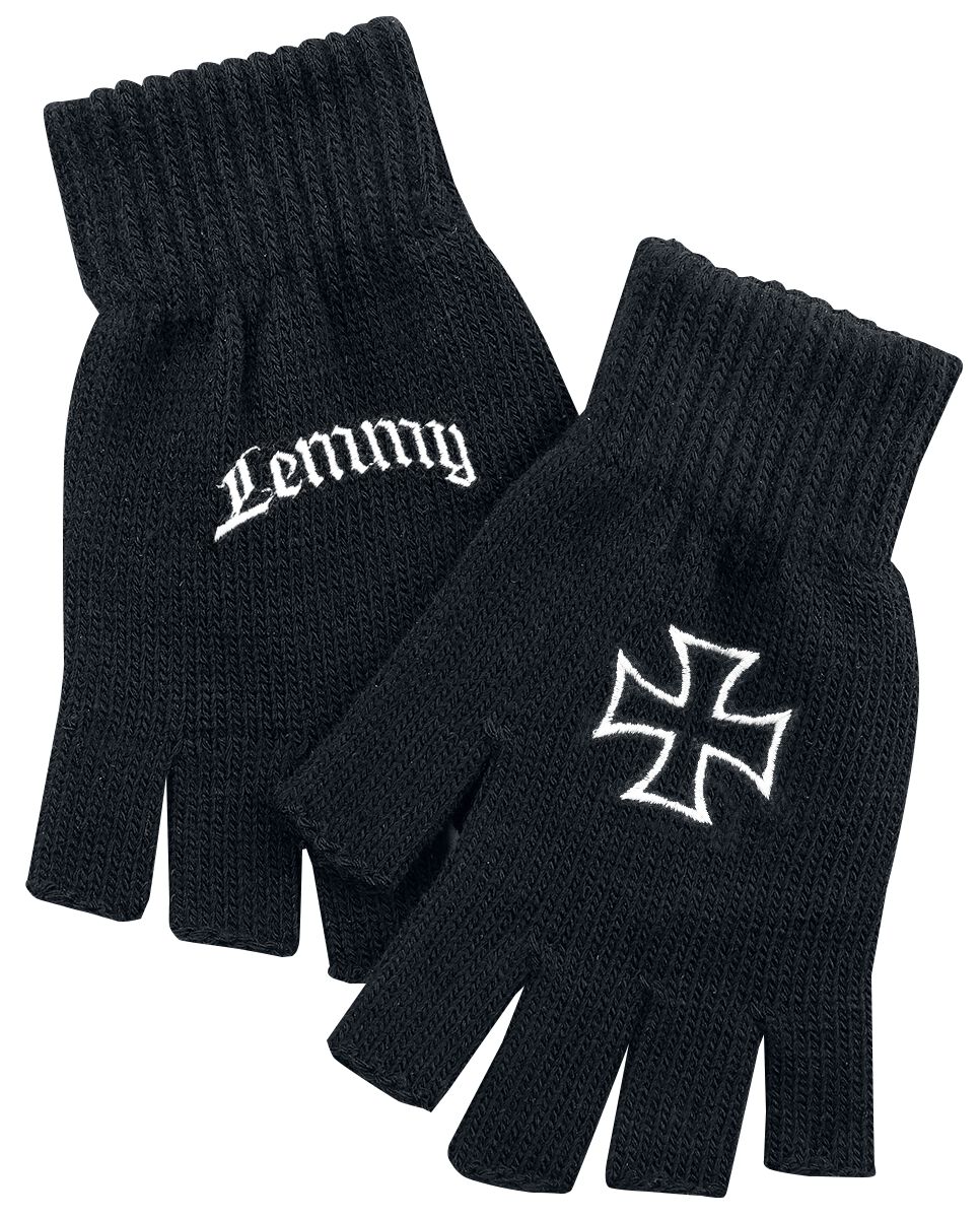 Motörhead Kurzfingerhandschuhe - Lemmy - schwarz  - Lizenziertes Merchandise! von Motörhead