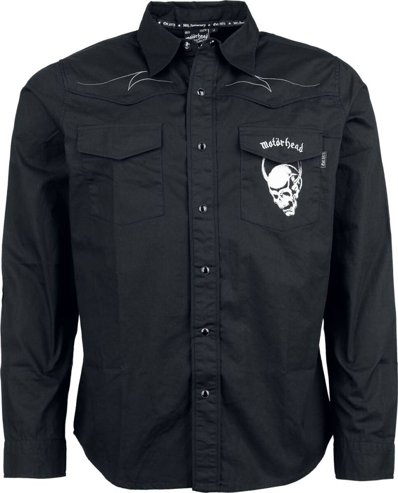 Motörhead Langarmhemd - EMP Signature Collection - M bis 3XL - für Männer - Größe L - schwarz  - EMP exklusives Merchandise! von Motörhead