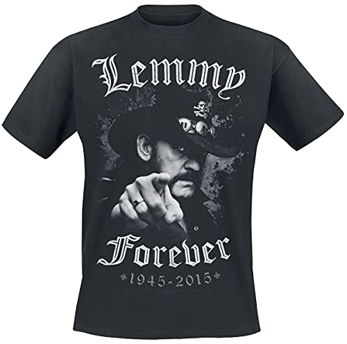 Motörhead Lemmy - Forever Männer T-Shirt schwarz XXL 100% Baumwolle Band-Merch, Bands von Motörhead