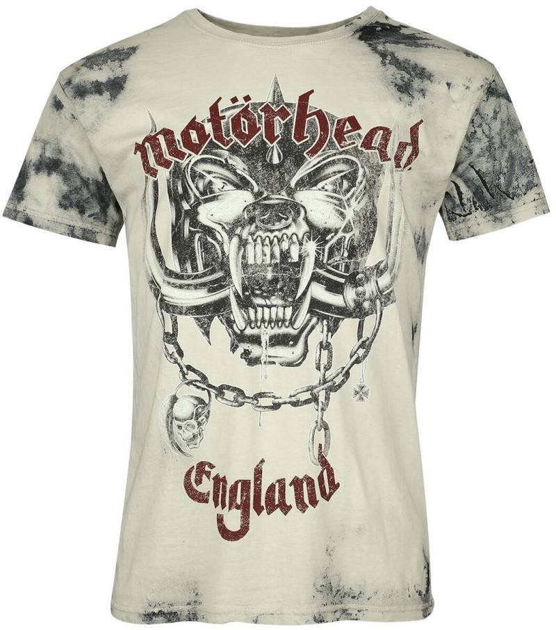 Motörhead Logo England T-Shirt grau in 3XL von Motörhead