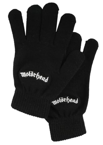 Motörhead Logo Unisex Fingerhandschuhe schwarz 100% Polyacryl Band-Merch, Bands, Musik von Motörhead
