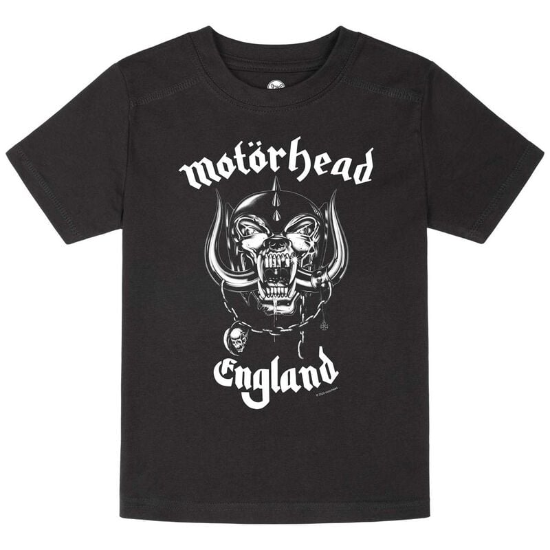 Motörhead Metal-Kids - England T-Shirt schwarz in 152 von Motörhead