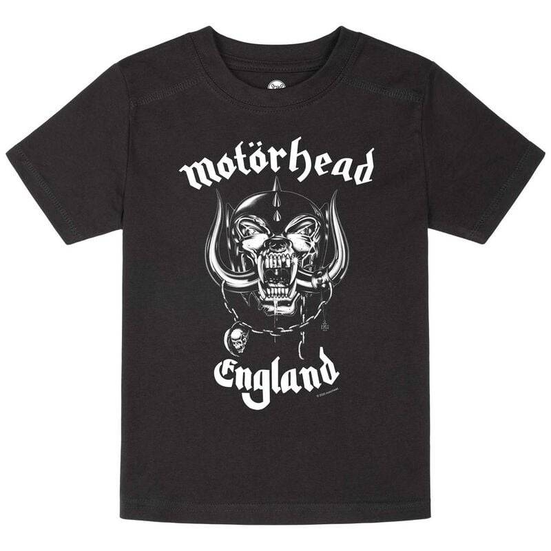 Motörhead Metal-Kids - England T-Shirt schwarz in 92 von Motörhead