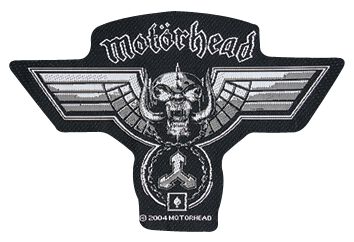 Motörhead Motörhead Logo Patch schwarz weiß von Motörhead