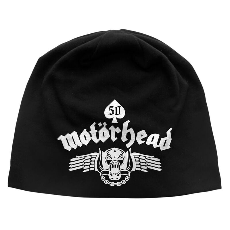 Motörhead Mütze - Skull Wing - schwarz  - Lizenziertes Merchandise! von Motörhead