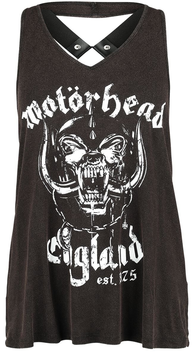 Motörhead Neckholder - EMP Signature Collection - S bis XXL - für Damen - Größe S - graubraun  - EMP exklusives Merchandise! von Motörhead