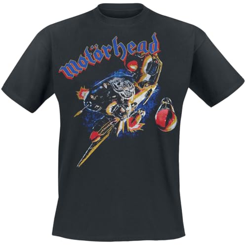Motörhead O.G. Promo 02 Männer T-Shirt schwarz 4XL 100% Baumwolle Band-Merch, Bands, Nachhaltigkeit von Motörhead