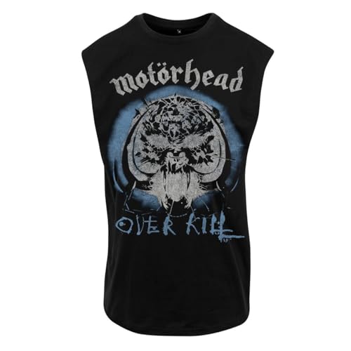 Motörhead Overkill Männer Tank-Top schwarz L 100% Baumwolle Band-Merch, Bands von Motörhead