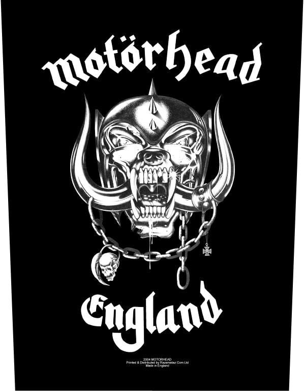 Motörhead Patch - England   - Lizenziertes Merchandise! von Motörhead