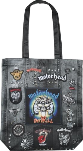 Motörhead Rocksax Logo Unisex Stofftasche multicolor 100% Polyester Band-Merch, Bands von Motörhead