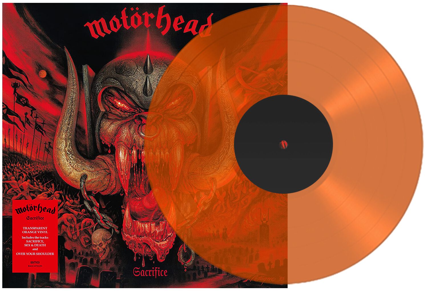 Motörhead Sacrifice LP farbig von Motörhead