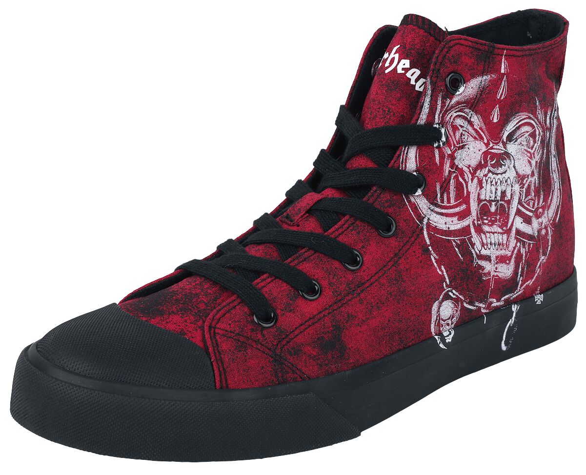 Motörhead Sneaker high - EMP Signature Collection - EU37 bis EU38 - Größe EU37 - multicolor  - EMP exklusives Merchandise! von Motörhead