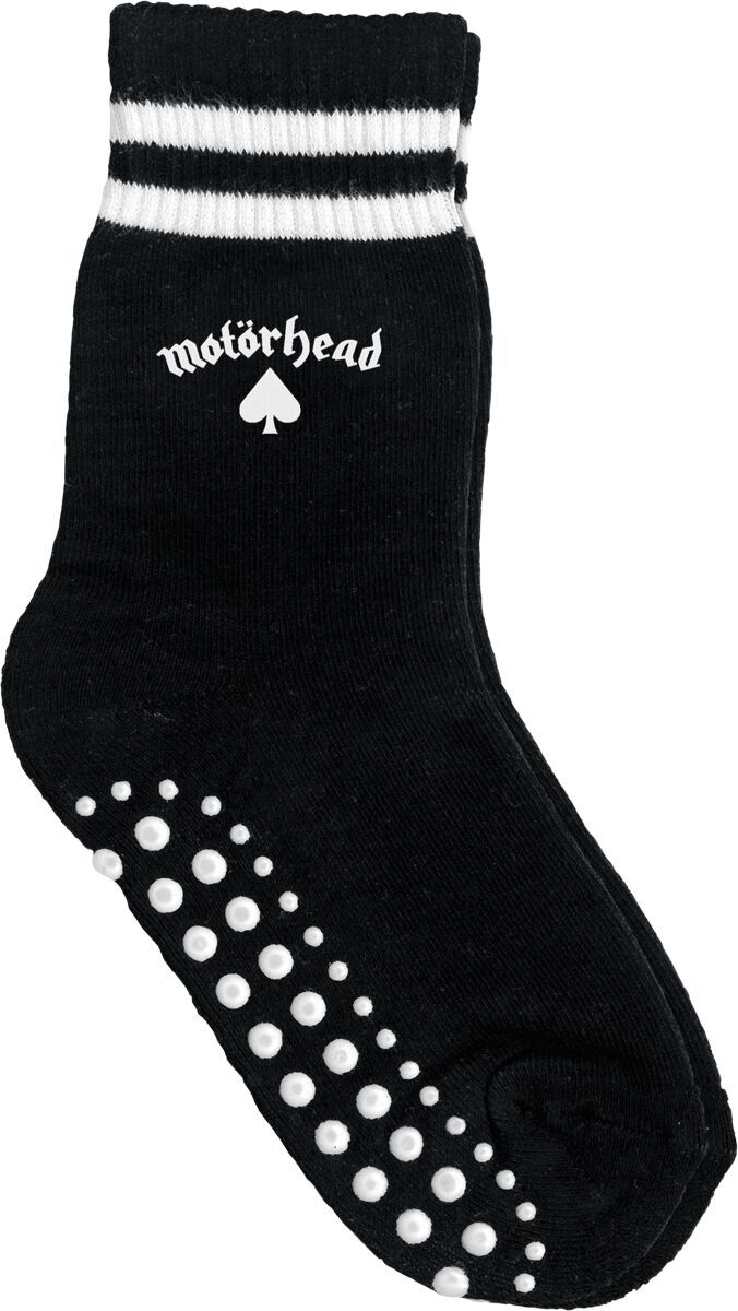 Motörhead Socken für Kinder - Metal-Kids - Logo - für Mädchen & Jungen - schwarz  - Lizenziertes Merchandise! von Motörhead