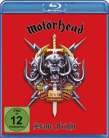 Motörhead Stage fright Blu-Ray multicolor von Motörhead