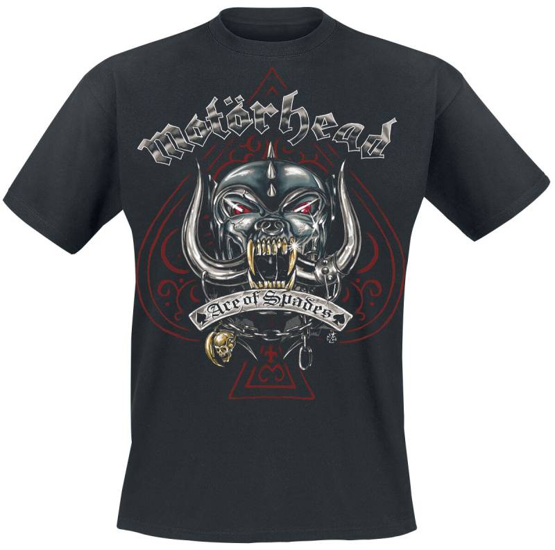 Motörhead T-Shirt - Ace Of Spades Tattoo - M bis XXL - für Männer - Größe XXL - schwarz  - EMP exklusives Merchandise! von Motörhead
