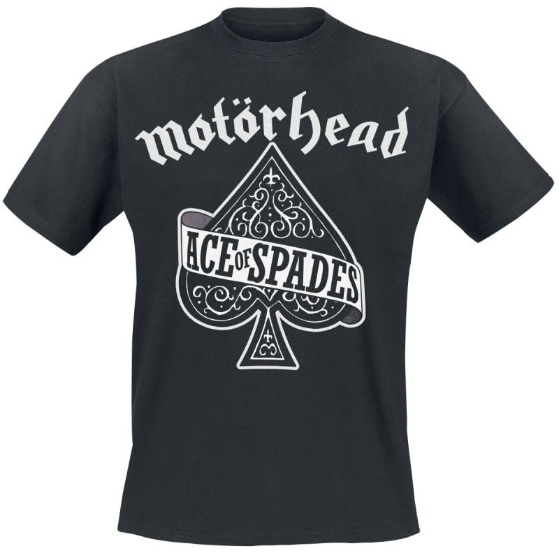 Motörhead T-Shirt - Ace Of Spades - XS bis S - für Männer - Größe S - schwarz  - Lizenziertes Merchandise! Motörhead T-Shirt - Ace Of Spades - XS bis S - für Männer - Größe S - schwarz  - Lizenziertes Merchandise! von Motörhead