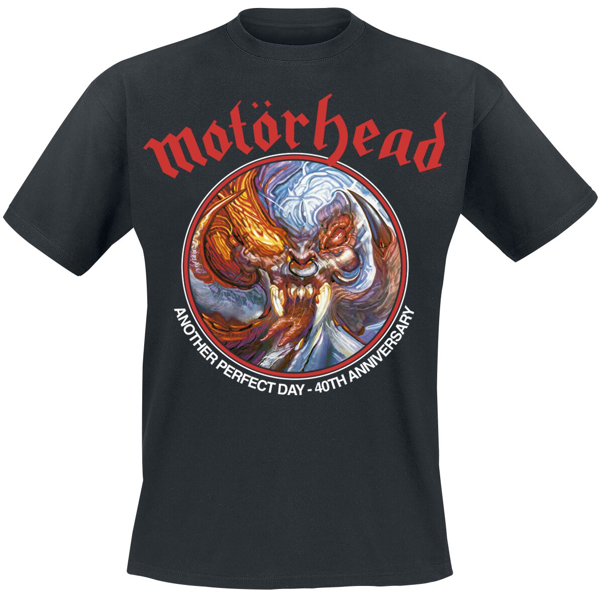 Motörhead T-Shirt - Another Perfect Day Anniversary - S bis 4XL - für Männer - Größe L - schwarz  - Lizenziertes Merchandise! von Motörhead