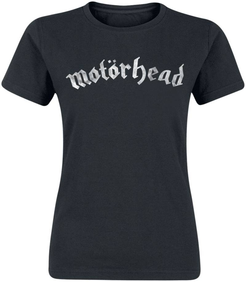 Motörhead T-Shirt - Distressed Logo - XL - für Damen - Größe XL - schwarz  - Lizenziertes Merchandise! von Motörhead