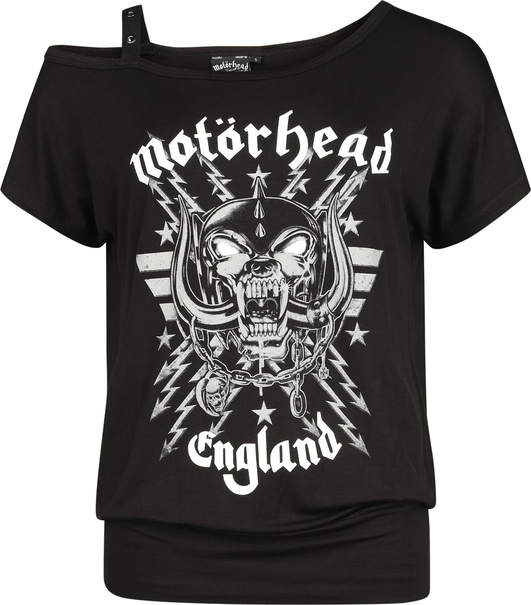 Motörhead T-Shirt - S bis XXL - für Damen - Größe L - schwarz  - EMP exklusives Merchandise! von Motörhead