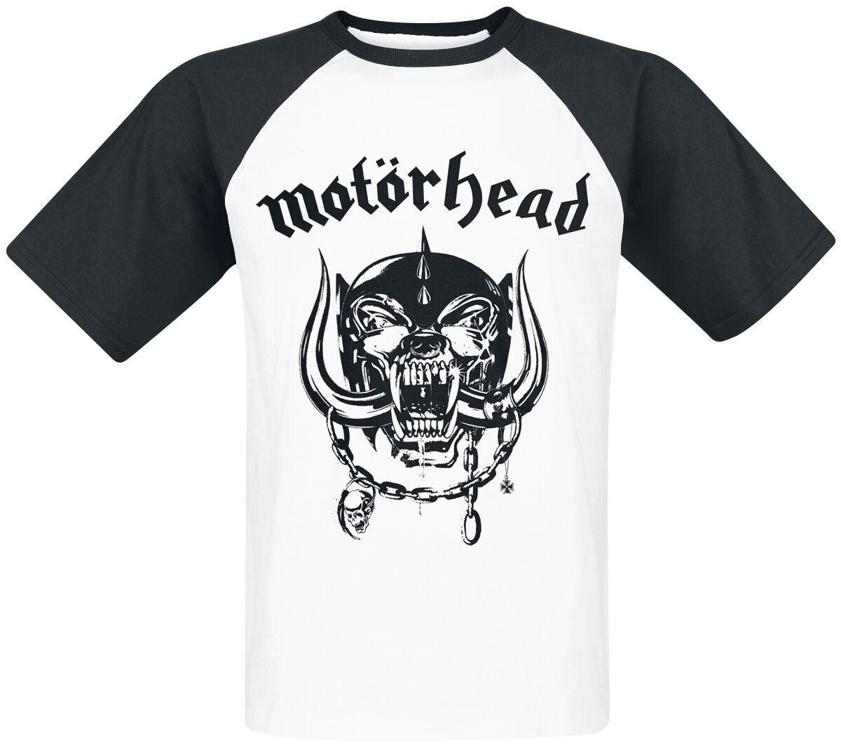 Motörhead T-Shirt - Everything Louder - S bis XXL - für Männer - Größe L - weiß/schwarz  - EMP exklusives Merchandise! von Motörhead