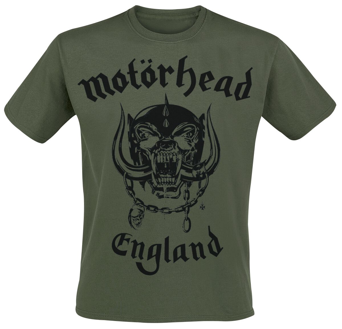 Motörhead T-Shirt - Hammersmith Short Sharp Pain - S bis XXL - für Männer - Größe M - khaki - Lizenziertes Merchandise! Motörhead T-Shirt - Hammersmith Short Sharp Pain - S bis XXL - für Männer - Größe M - khaki - Lizenziertes Merchandise! von Motörhead