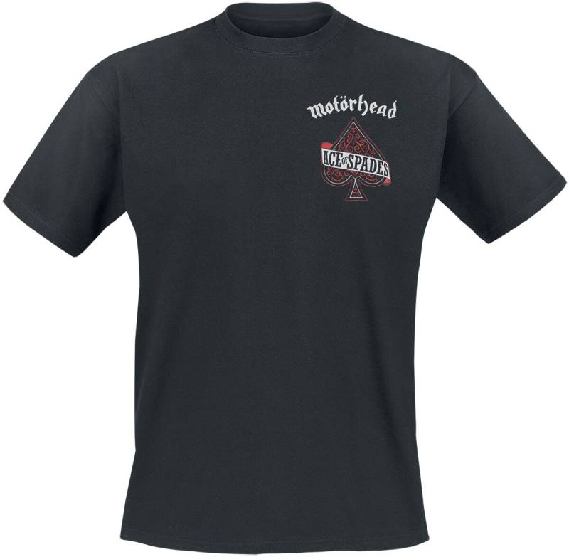 Motörhead T-Shirt - The Only Card - S bis 4XL - für Männer - Größe XXL - schwarz  - Lizenziertes Merchandise! von Motörhead