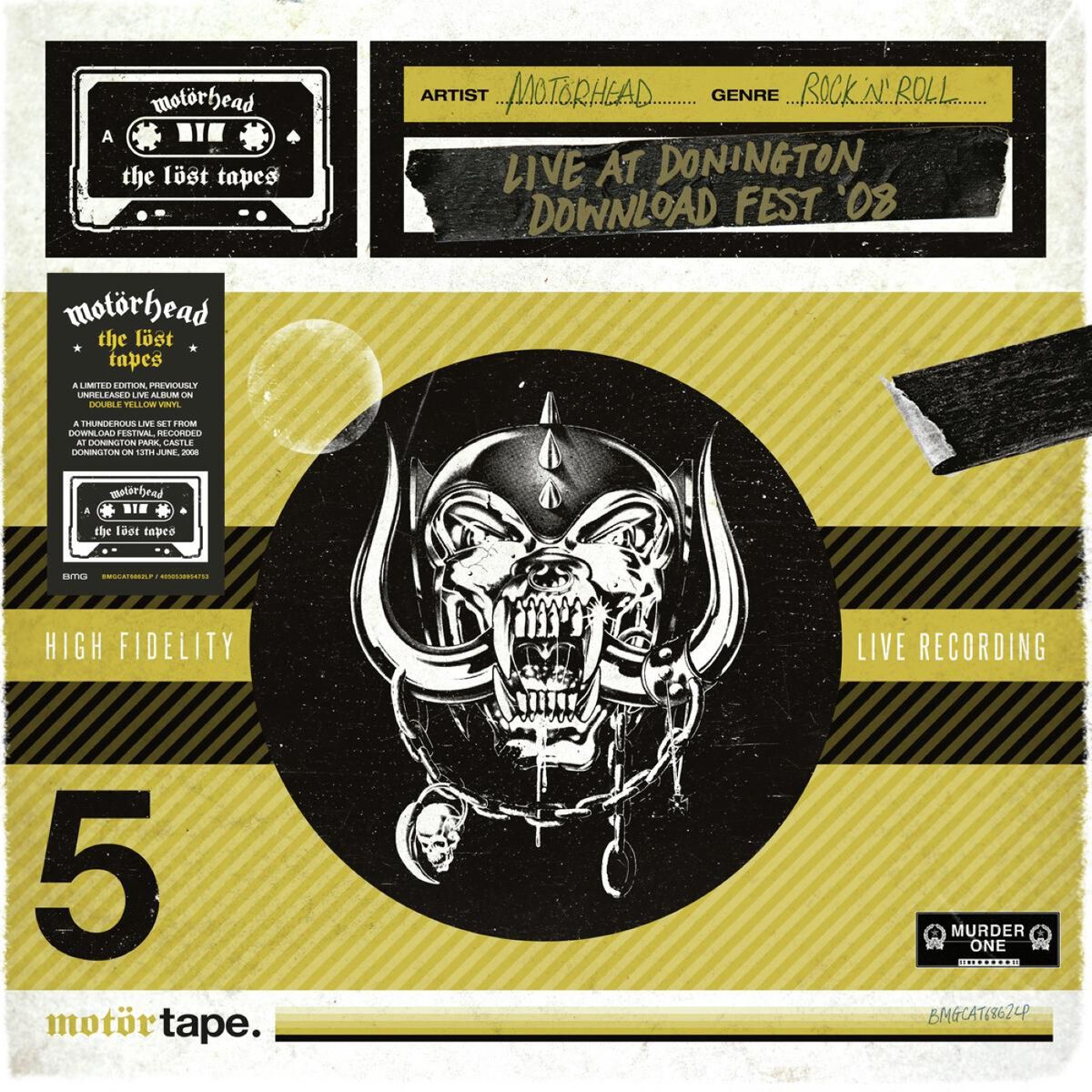 Motörhead The löst tapes , Vol. 5 (Live at Donington 2008) LP multicolor von Motörhead