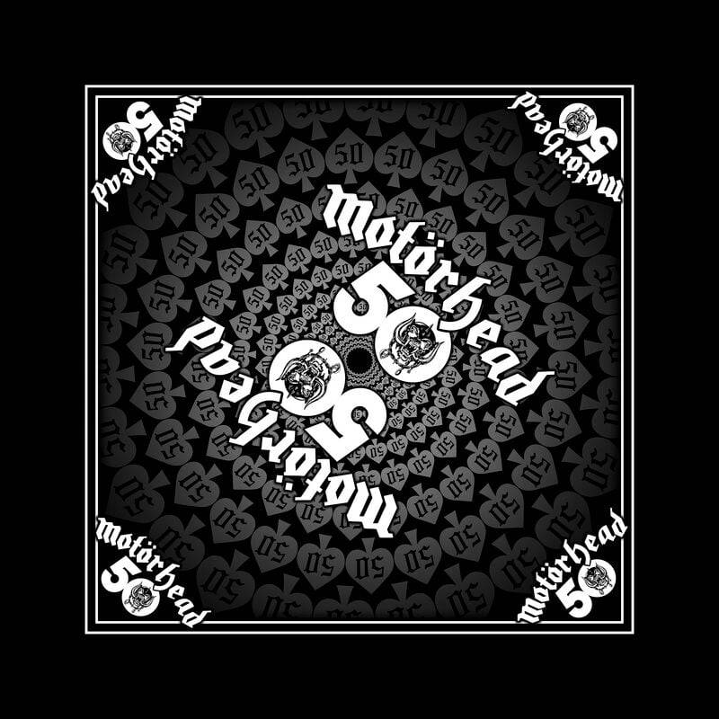 Motörhead Tuch - 50 Years - schwarz  - Lizenziertes Merchandise! von Motörhead