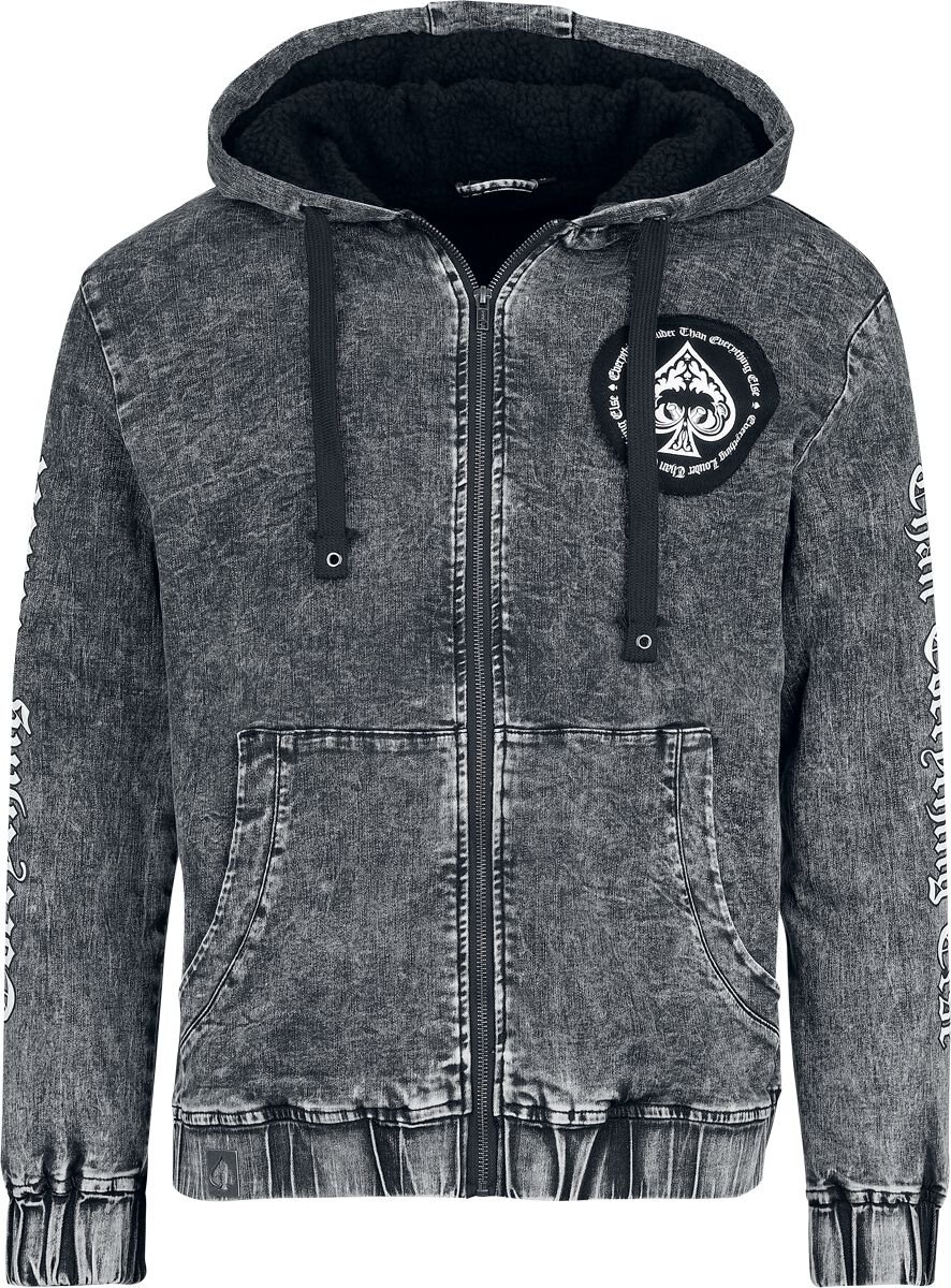 Motörhead Übergangsjacke - EMP Signature Collection - Fleecefutter - M bis 3XL - für Männer - Größe 3XL - grau  - EMP exklusives Merchandise! von Motörhead