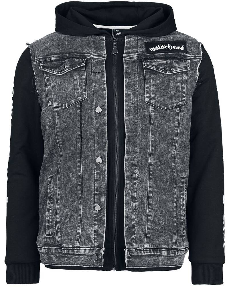Motörhead Übergangsjacke - EMP Signature Collection - Fleecefutter - M bis 3XL - für Männer - Größe M - grau/schwarz  - EMP exklusives Merchandise! von Motörhead