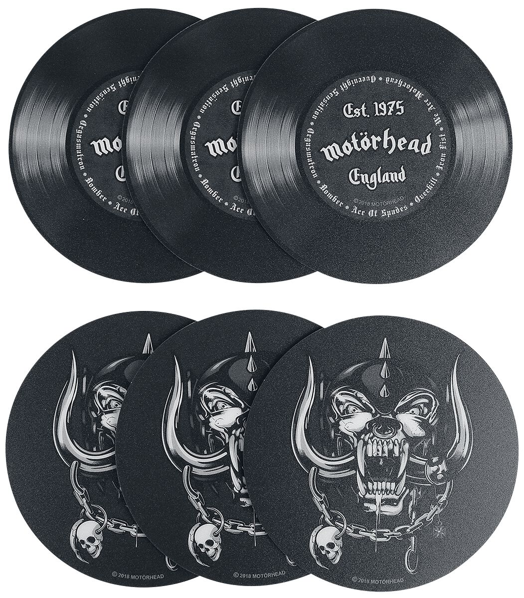 Motörhead Untersetzer   - Lizenziertes Merchandise! von Motörhead