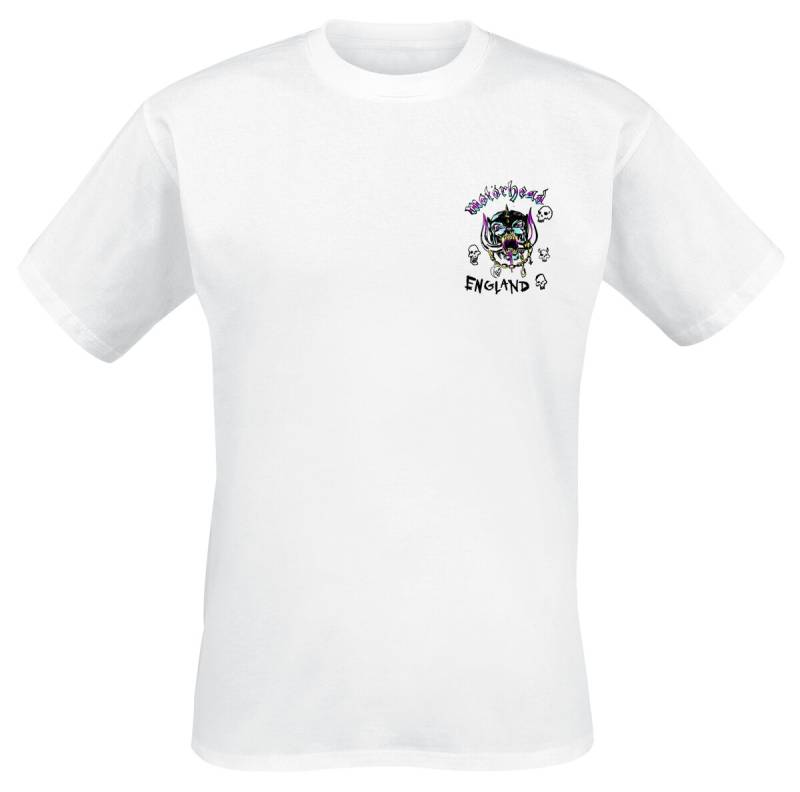 Motörhead Warpig Doodle T-Shirt weiß in XXL von Motörhead