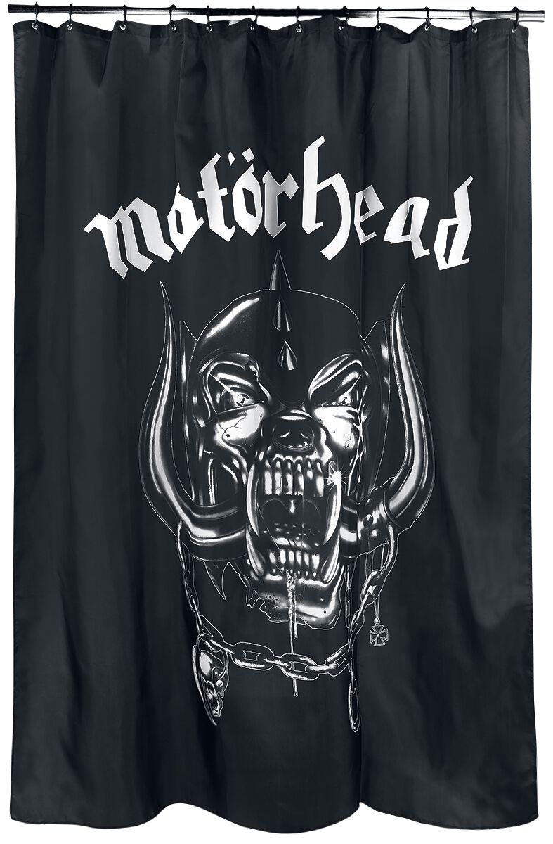 Motörhead Warpig Duschvorhang schwarz weiß von Motörhead