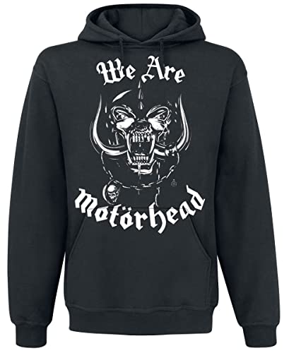 Motörhead We Are Herren Sweatshirt mit Kapuze, Schwarz, Regular Fit, Noir, XXL von Motörhead