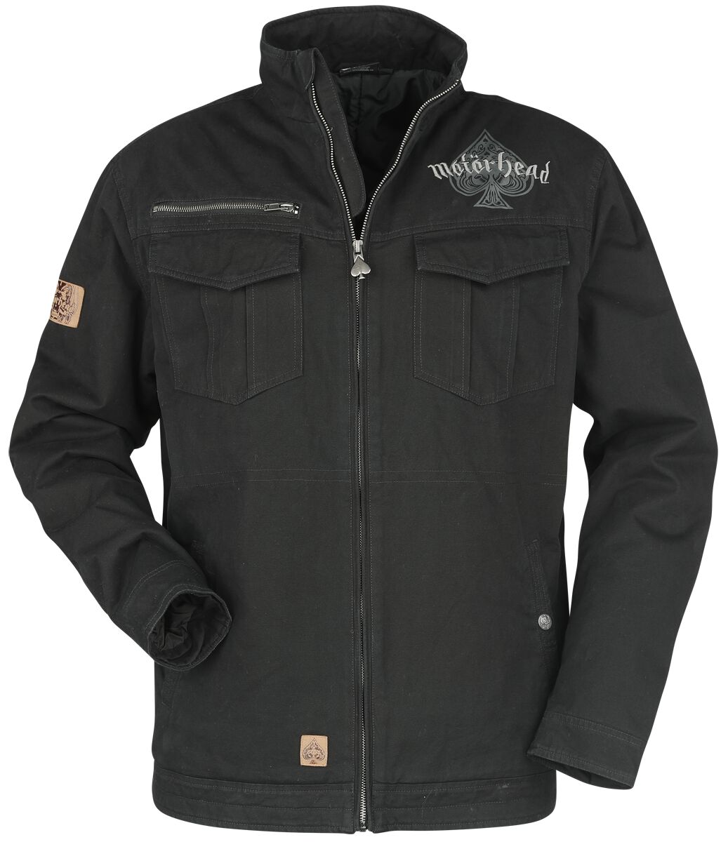 Motörhead Winterjacke - EMP Signature Collection - M bis 3XL - für Männer - Größe 3XL - schwarz  - EMP exklusives Merchandise! von Motörhead