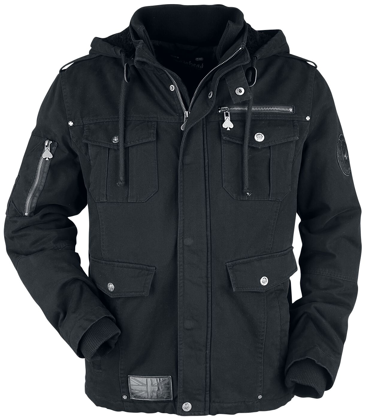 Motörhead Winterjacke - EMP Signature Collection - XL bis 3XL - für Männer - Größe XL - schwarz  - EMP exklusives Merchandise! von Motörhead