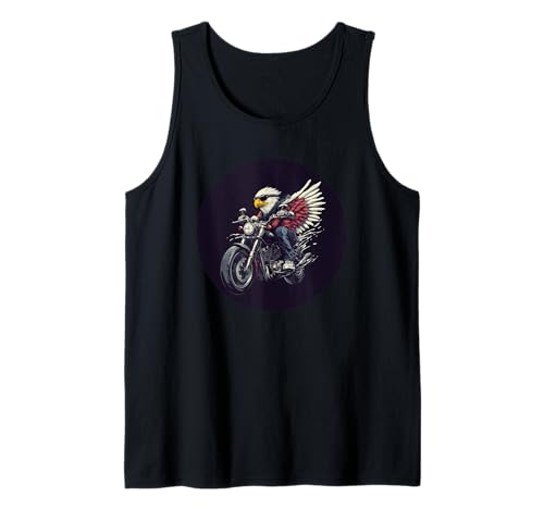 Fast Motorrad Adler Kostüm für Erwachsene und Kinder Tank Top von Motorcycle Eagle