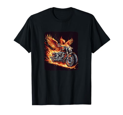 Tolles brennendes Motorrad für Jungen und Mädchen T-Shirt Tolles brennendes Motorrad für Jungen und Mädchen T-Shirt von Motorcycle Flames Outfit