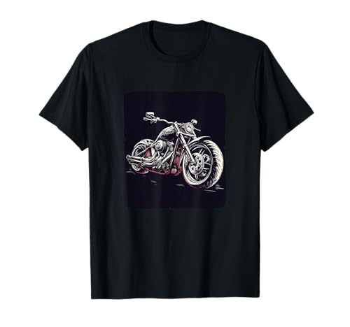 Schönes Motorrad-Kostüm für Jungen und Mädchen T-Shirt von Motorcycle Outfit