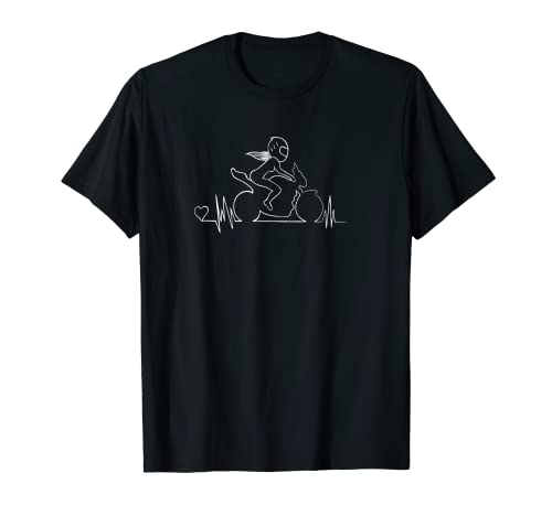 motorrad herzschlag biker line frequency motorrad frauen T-Shirt von Motorcycle biker motorbike for girls and women