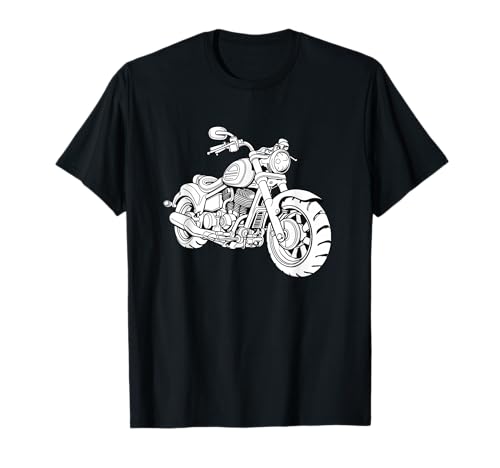 Motorrad Shirt für Herren, Motorrad für Damen und Jugend T-Shirt von Motorcycle shirt for girls, motorcycle shirt kids