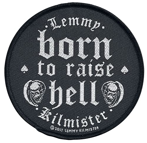 LEMMY BORN TO RAISE HELL Patch/ Aufnäher von Motorhead